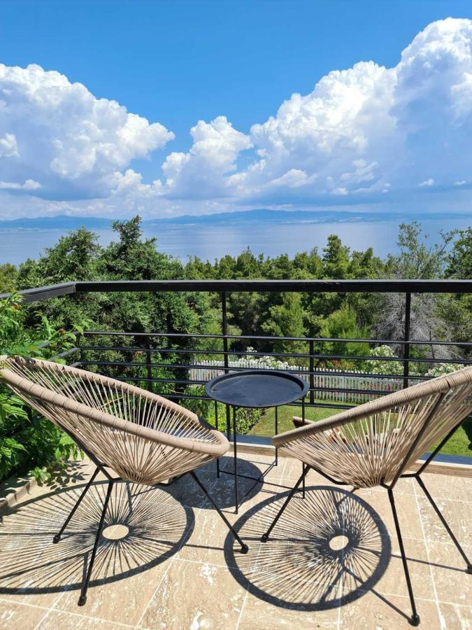 Janis Seaview Villa Nea Fokea Exterior photo